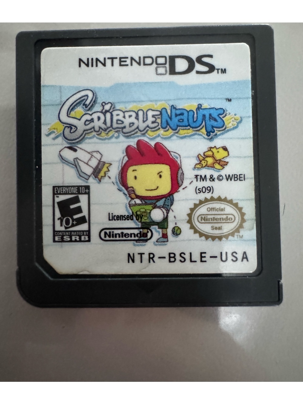 Nintendo Scribblenauts DS Cartridge